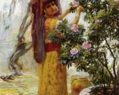 In the Courtyard - 费德里科·亚瑟·布里奇曼